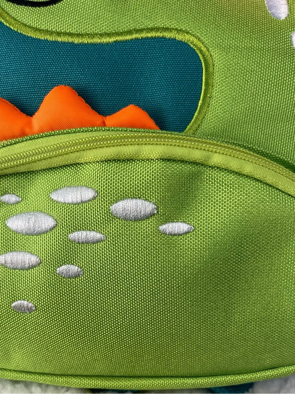 Target Green & Teal Dinosaur Kids Backpack with Orange Spikes